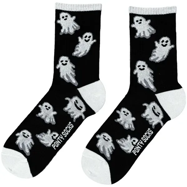 Чорні шкарпетки Привиди Ponty Socks