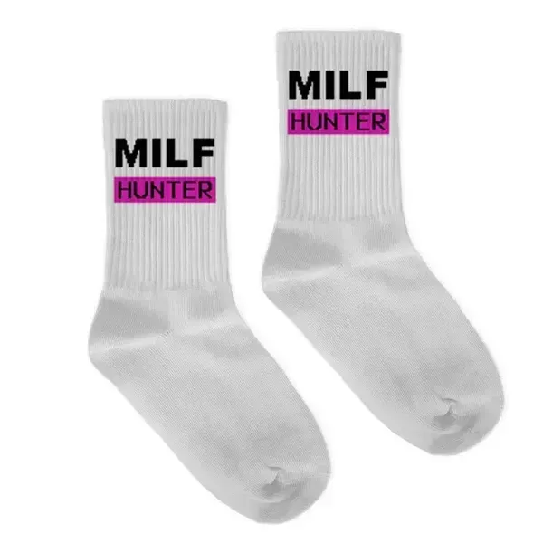 Шкарпетки Milf Hunter Just Cover — прикольний подарунок другу